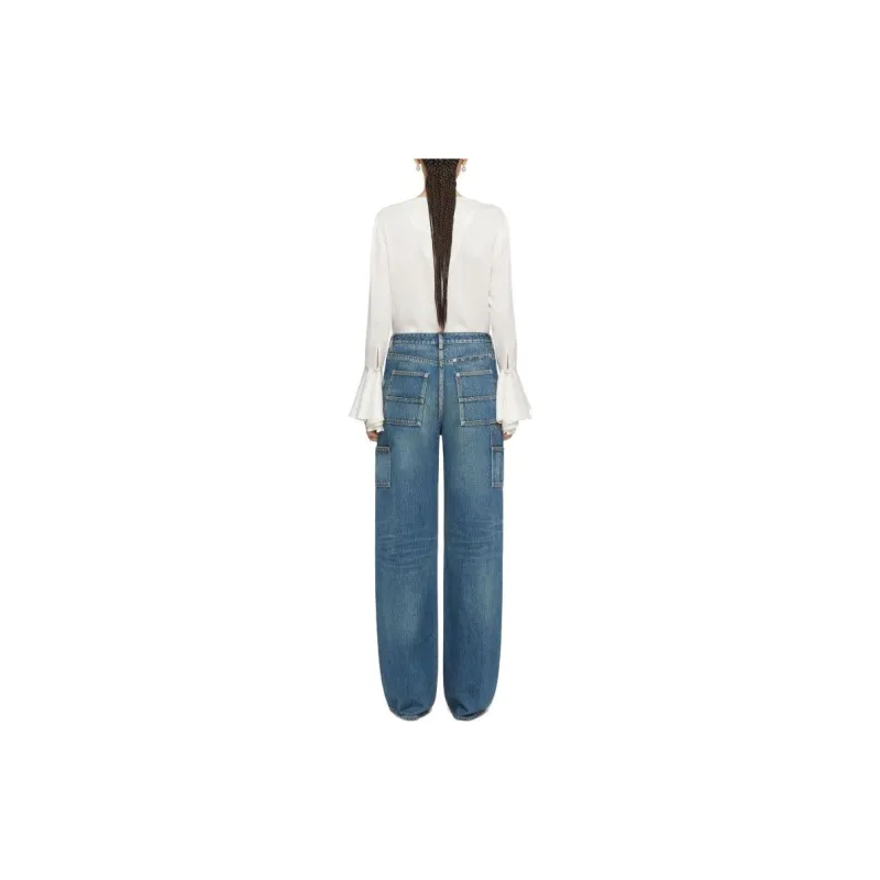 Givenchy 4G Pattern Ruffled Blouse-3