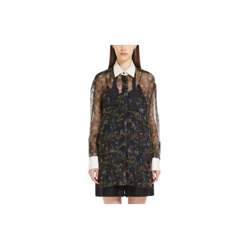 MaxMara SS25 Shirt Women's Black-1