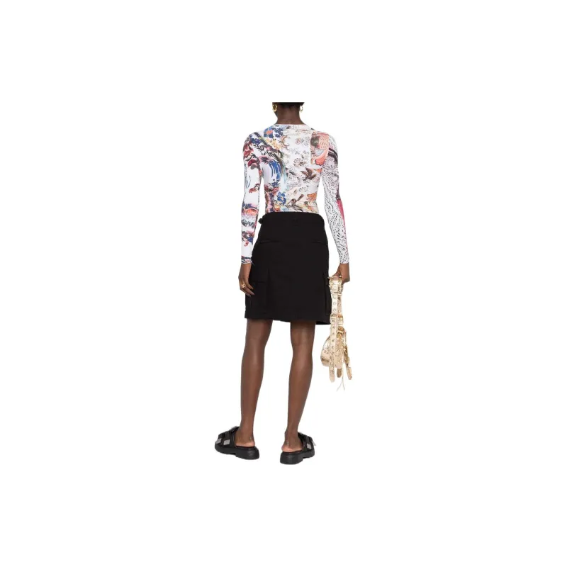 Balenciaga Cargo A line Skirt-2
