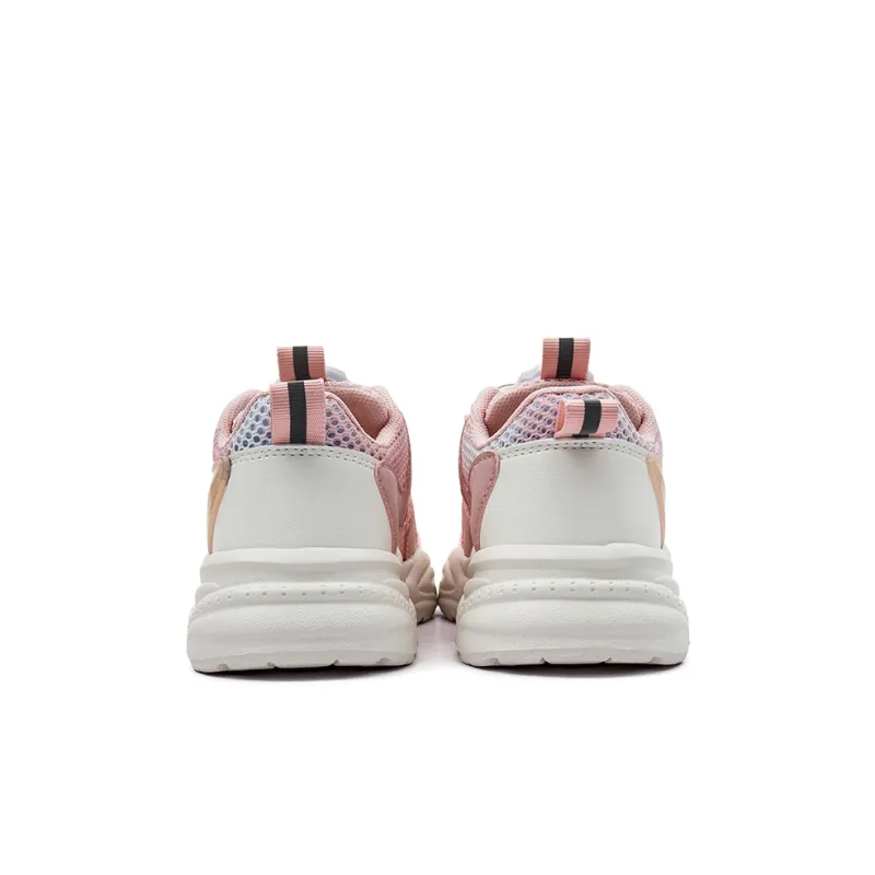 KAPPA KIDS Lightweight And Breathable Low Top Kids' Running Shoes White Fruit Pink Kids'-4