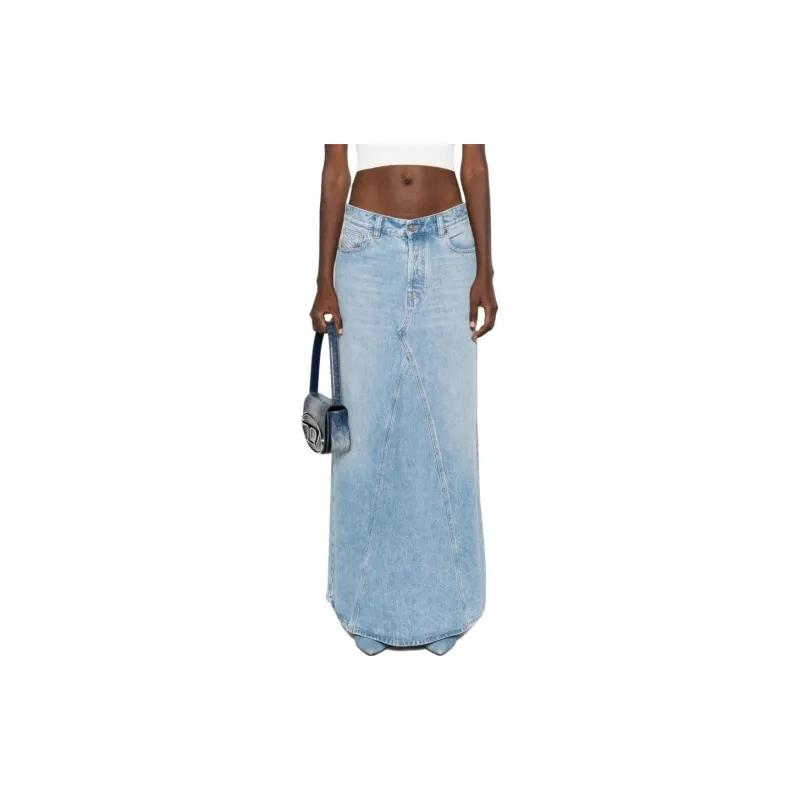 DIESEL De-Pago Panelled Maxi Skirt-3