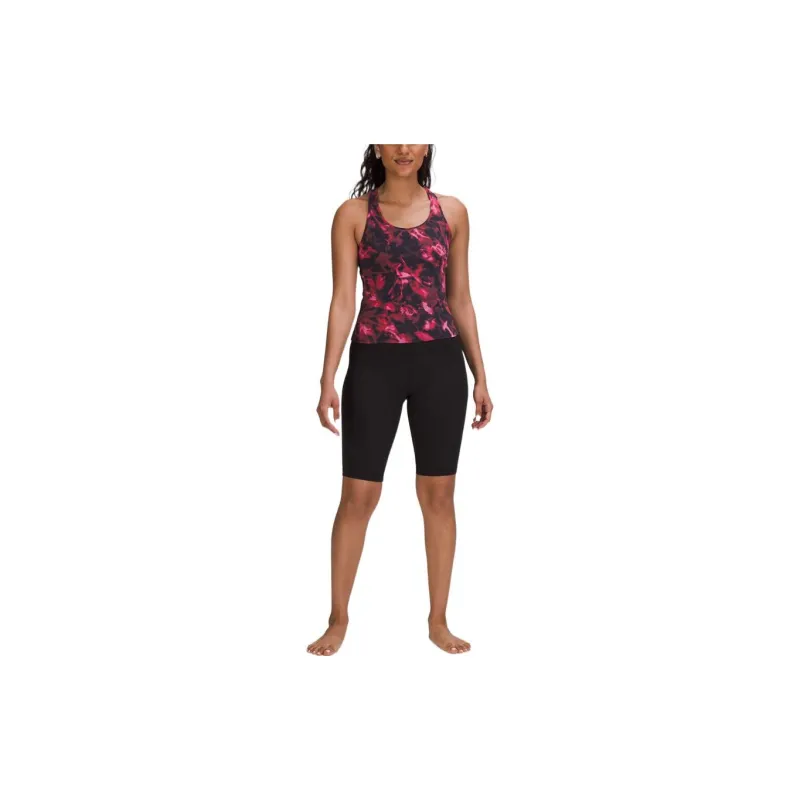 Lululemon Tank Top Women's Pink Floral Mixed Color-2