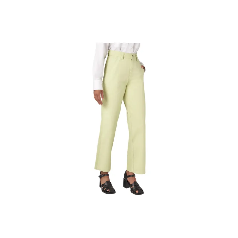 Dickies Regular Fit Duck Pants Jeans Women's Light Green-4