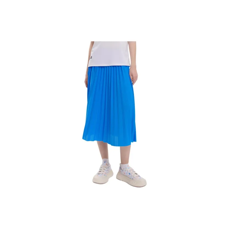 FILA Casual Long Skirts Women's Blue-4
