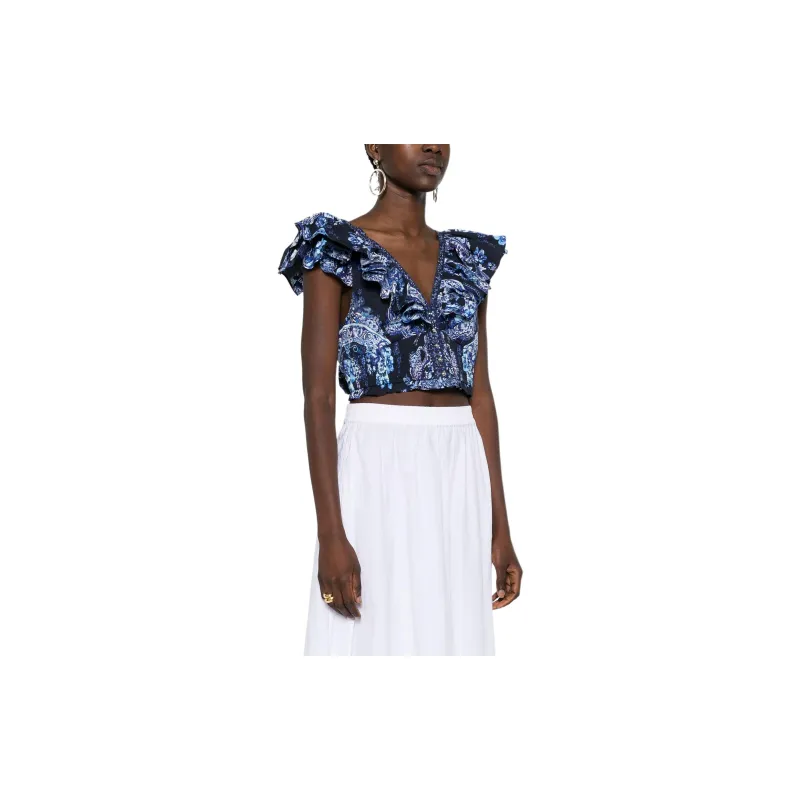 Camilla Delft Dinasty Floral print Vest-3