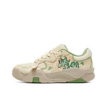 PEAK Skateboard Shoes Men Low Top Bean Khaki