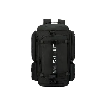 LARA STAR Nylon Muscle Power Backpack Large Size Men's Gray