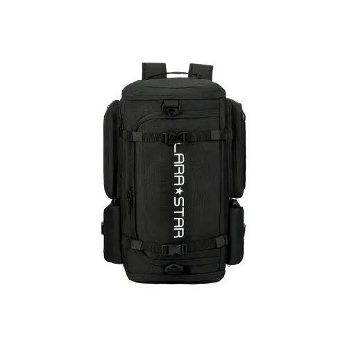 LARA STAR Nylon Muscle Power Backpack Large Size Men's Gray