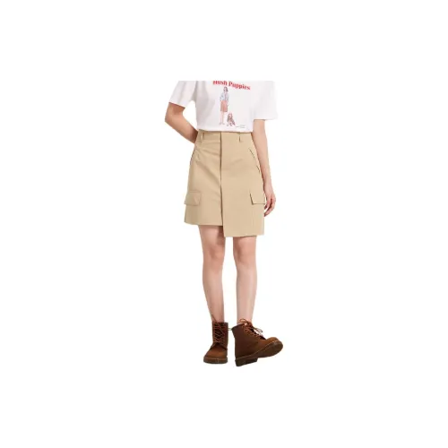 Hush Puppies Casual Short Skirts Women's Baked Brick Coffee