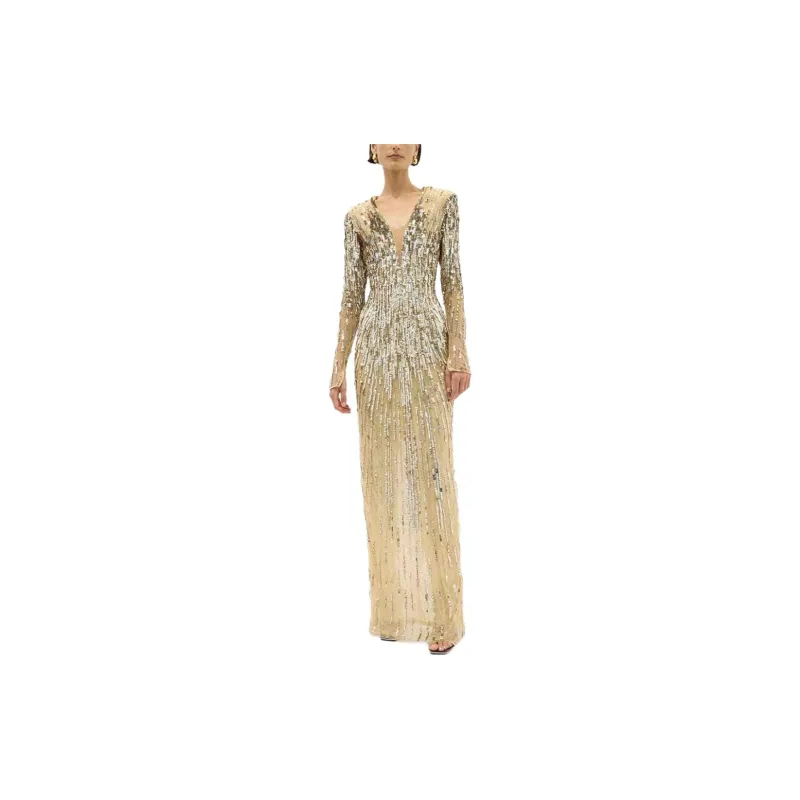 RACHEL GILBERT Tao Embellished Gown-1
