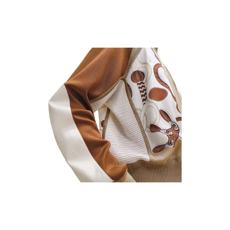 HERMES Jackets & Coats Women's Pearl White-3