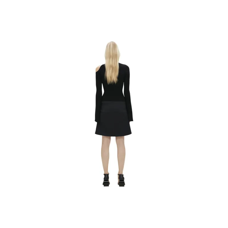 COURREGES Cut out Ribbed Jumper-2