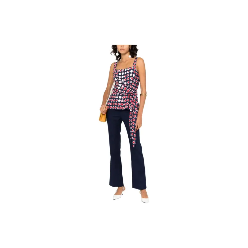 MOSCHINO Tank Tops Women's Red-1