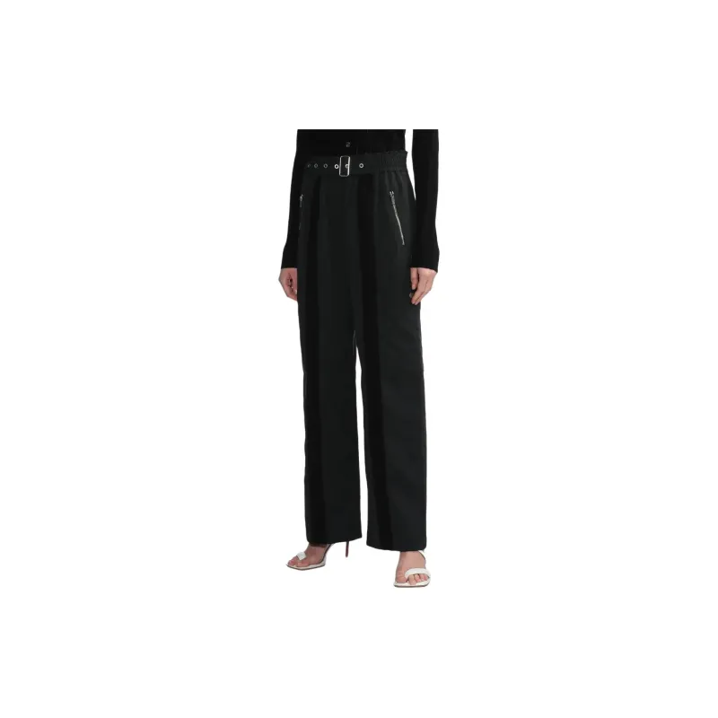 3.1 Phillip Lim High waisted Wide leg Belted Trousers-3