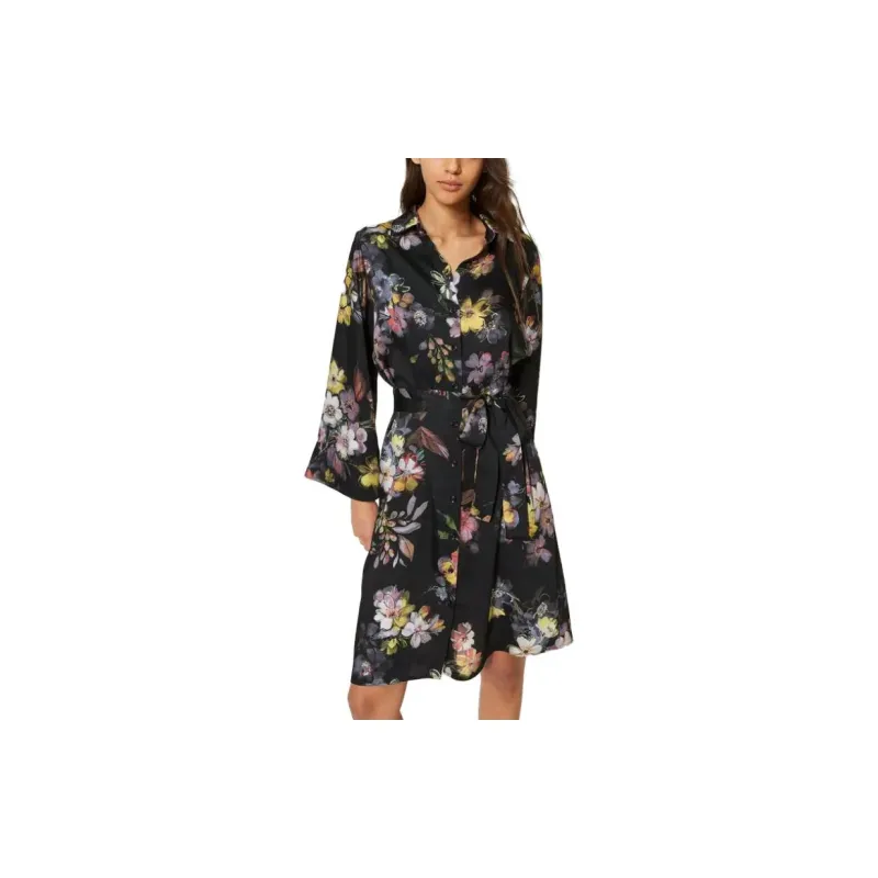 Twinset Long-Sleeved Dresses Women's Black-1