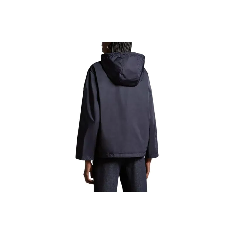Moncler Cassiope Logo Patch Zip Up Jacket-2