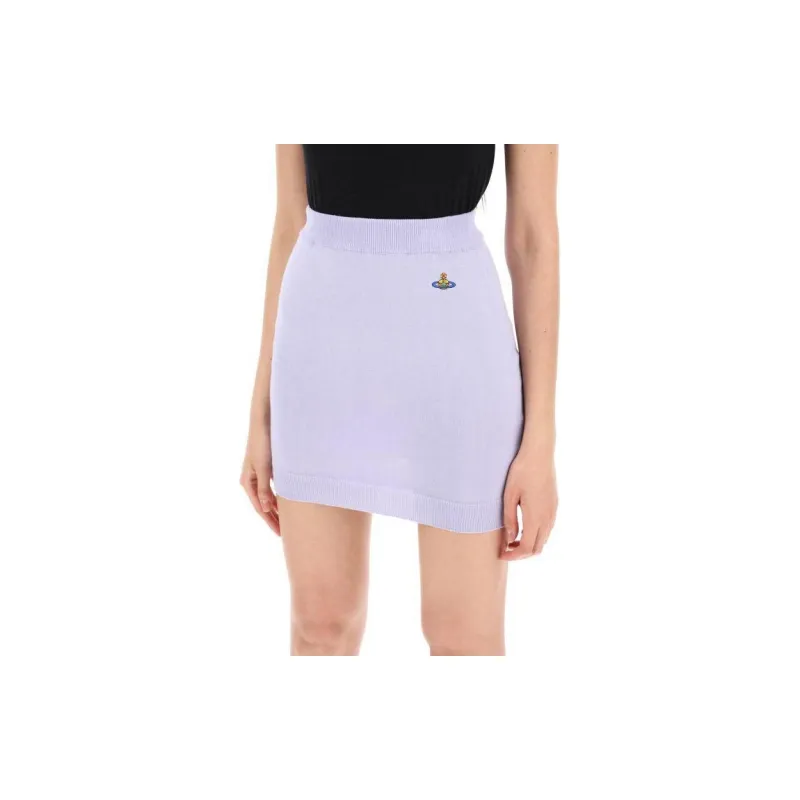 Vivienne Westwood Orb Embroidered Mini Skirt-3