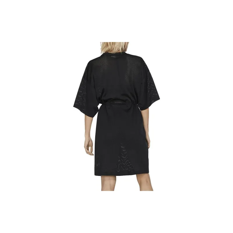 Nike Short Sleeved Dresses Women's Black-5