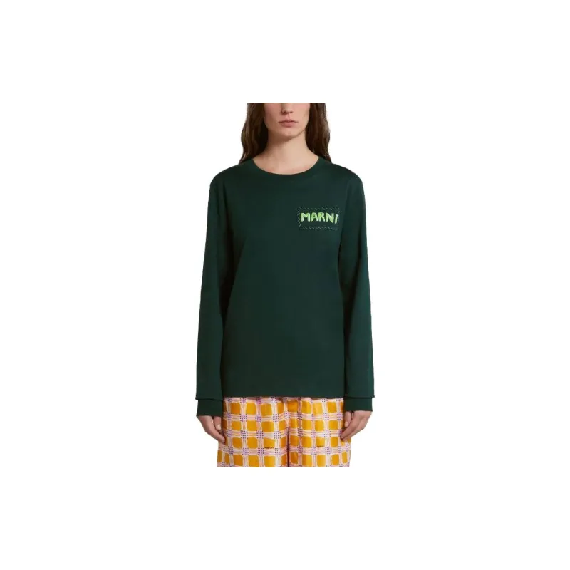 MARNI T-Shirts Women's Green-2