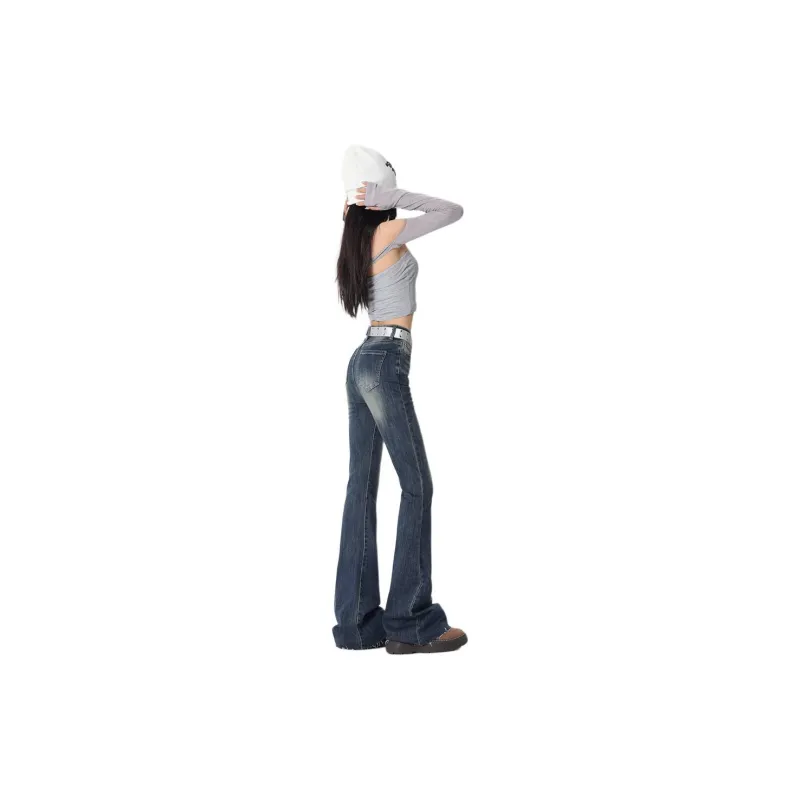 Kazakhstan Jeans Women's Vintage Blue-0