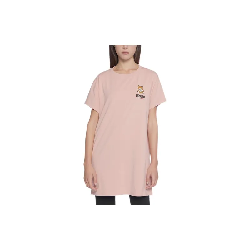 MOSCHINO Short Sleeved Dresses Women's Pink-1