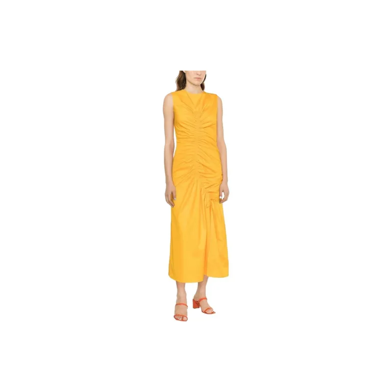 Sandro Sleeveless Dresses Women's Yellow-1