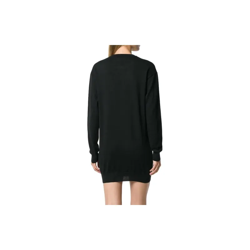 MOSCHINO Knitted Couture Mini Dress-3