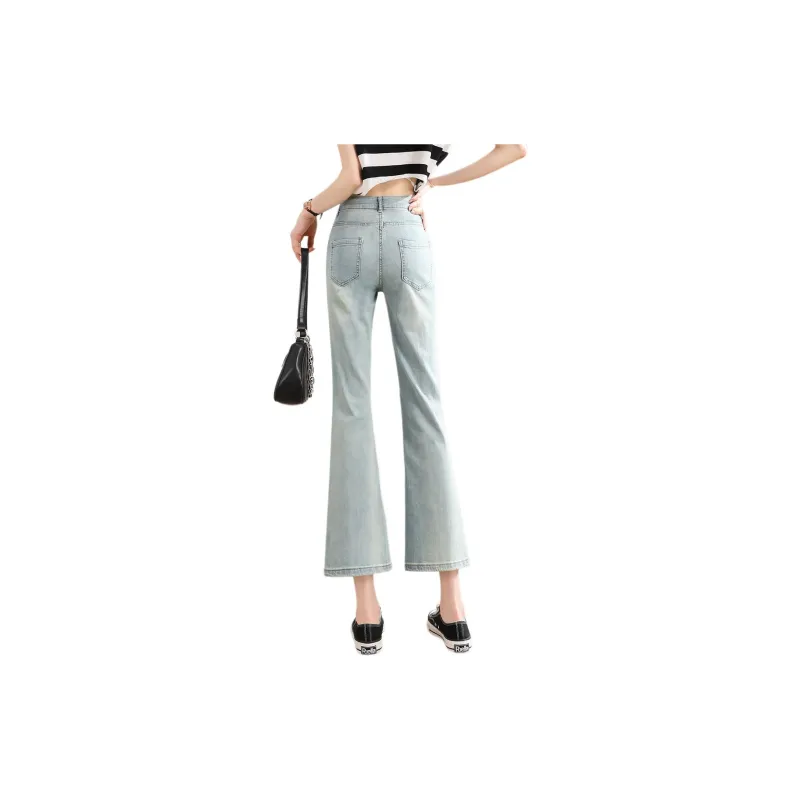 TERRE BLEUE Jeans Women's Denim Blue-4