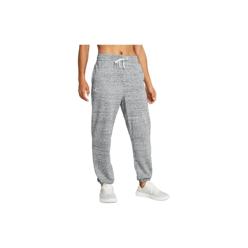 Under Armour Knitted Sports Pants Women's Gray-3