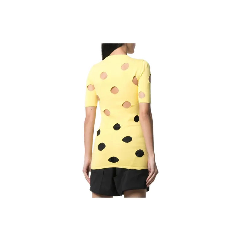 PRADA T-Shirts Women's Yellow-3