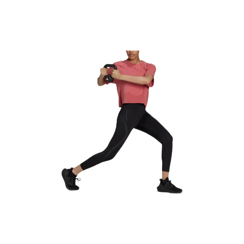 Adidas T Shirts Women's Wonder Red-3