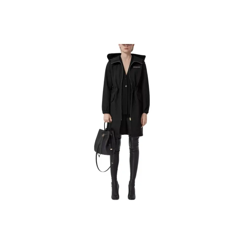 Burberry Trench Coat Women's Black-1