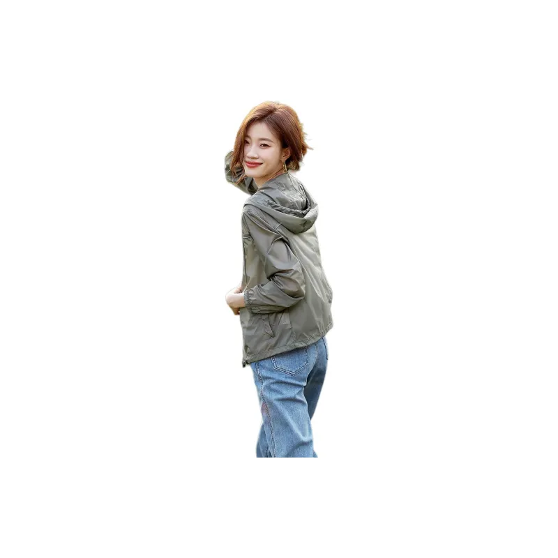 Mo Han Yi Mei Jackets & Coats Women's Light Gray-2