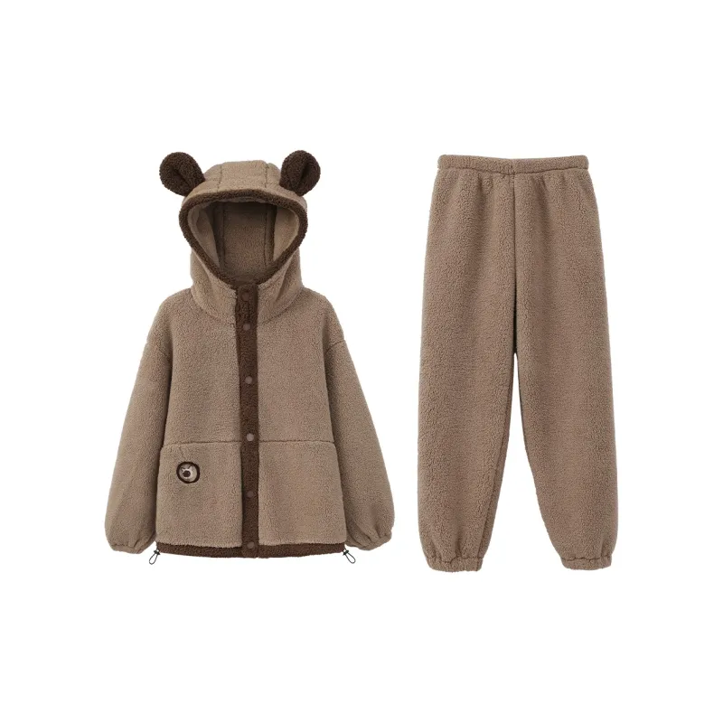 Aannsfam Pajama Set Men's Acorn Umber-0