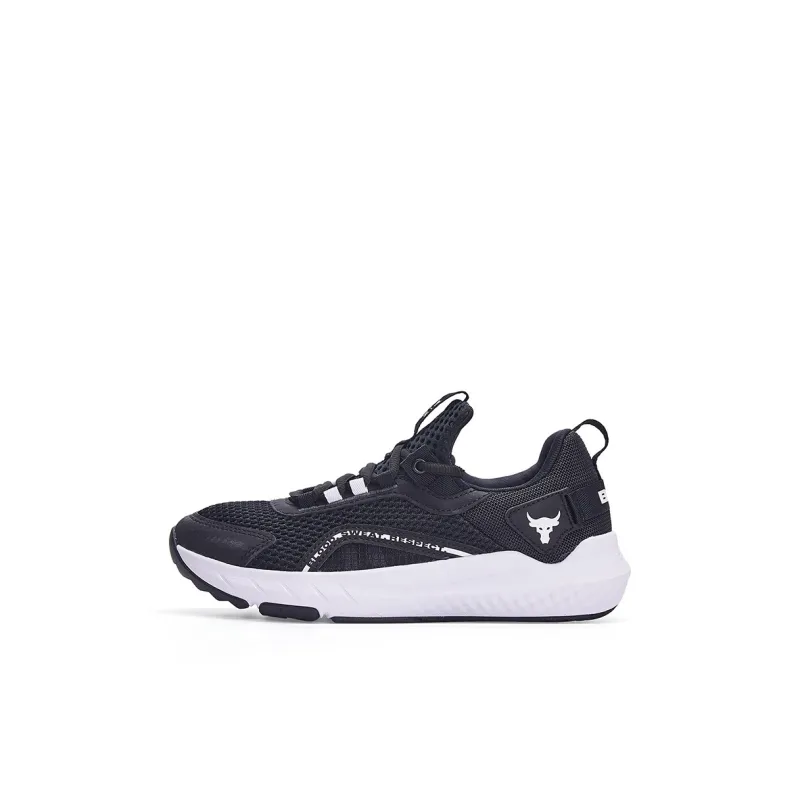 Under Armour Project Rock BSR 3 Slip Resistant Cushioning And Breathable Low Top Kids' Running Shoes Black Kids'-0