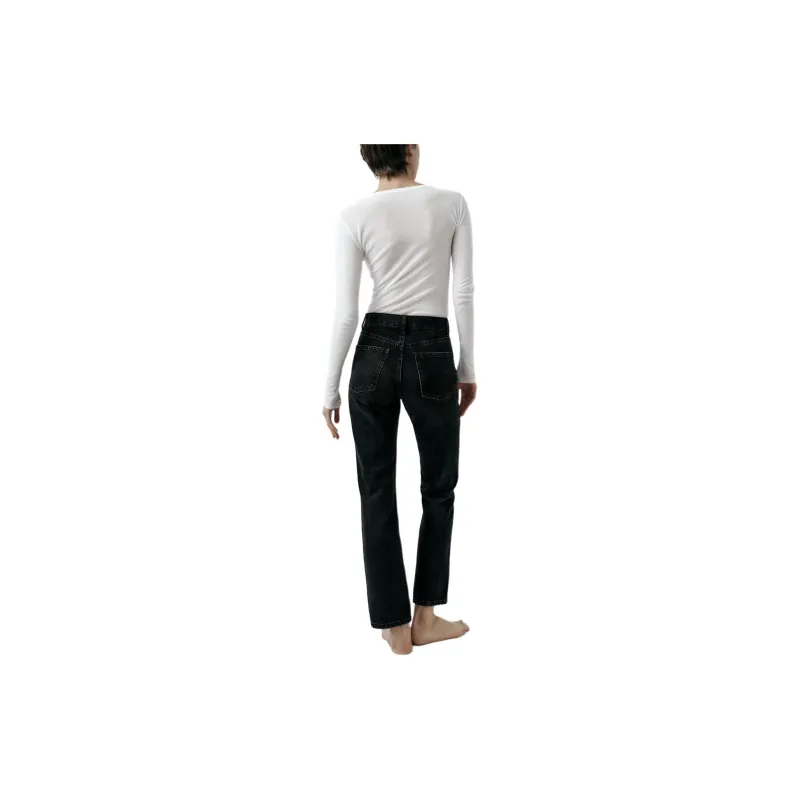 ZARA Jeans Women's Black-3