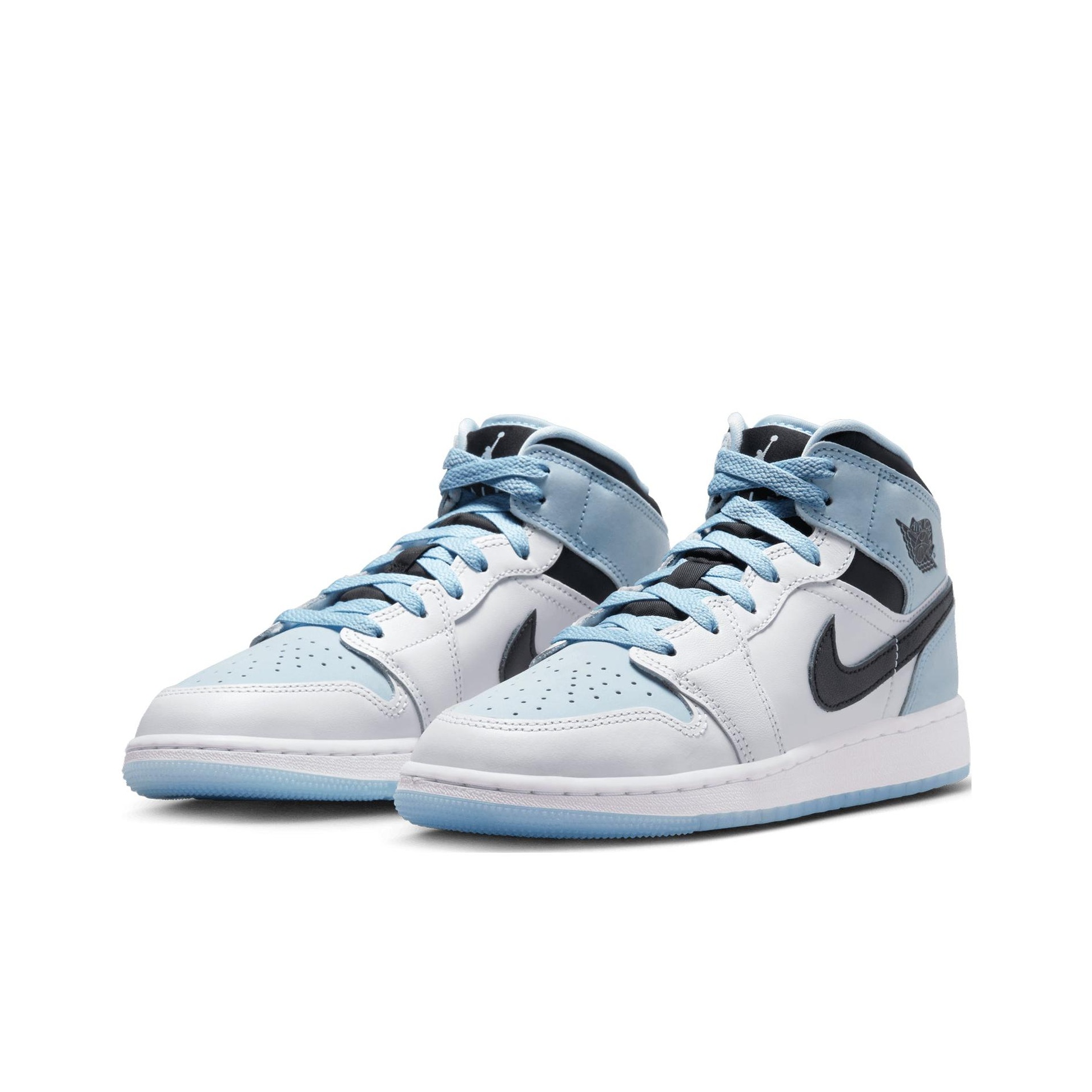 Jordan 1 Mid SE Ice Blue 2023 GS US 4Y - POIZON