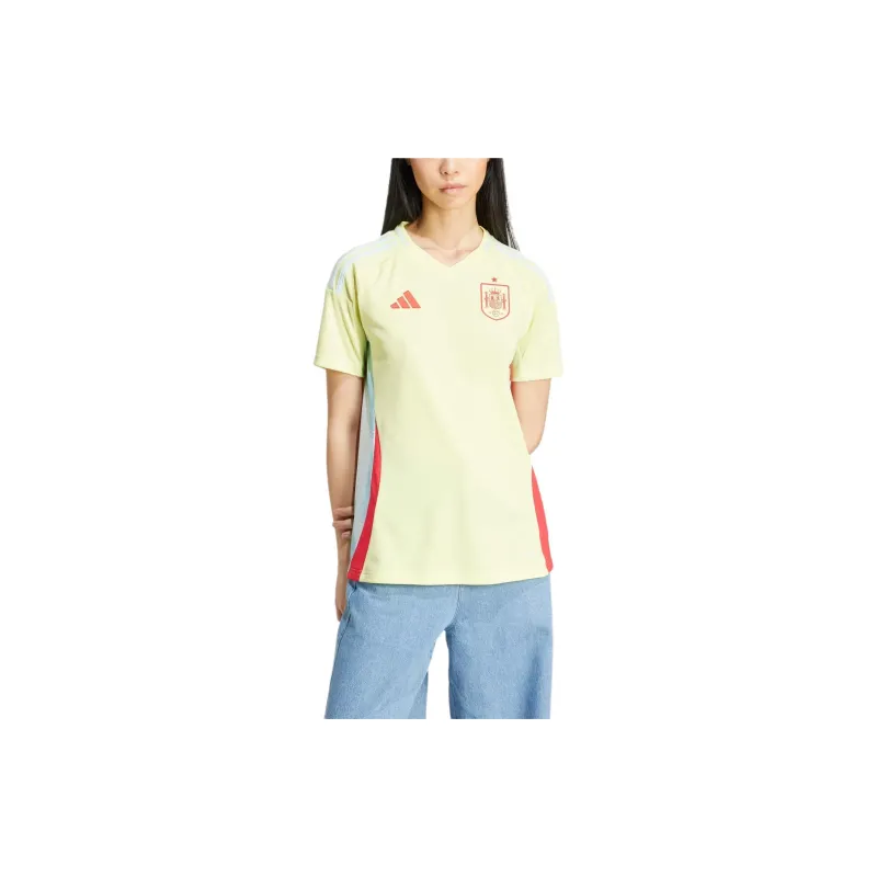 Adidas Soccer SPAIN 24 AWAY JERSEY Soccer Jerseys Women's Yellow-1