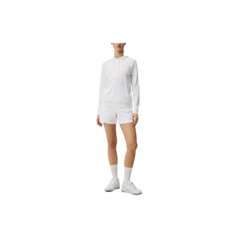 J.Lindeberg Vice Hood Sweatshirt Women's White-2