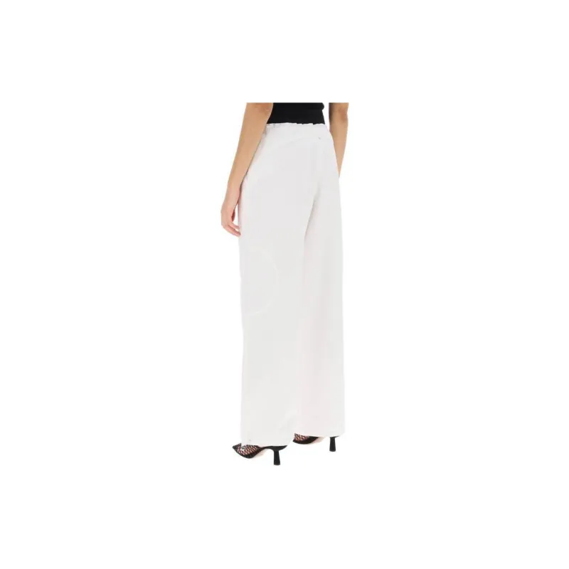 Saks Potts Casual Pants Women's White-3