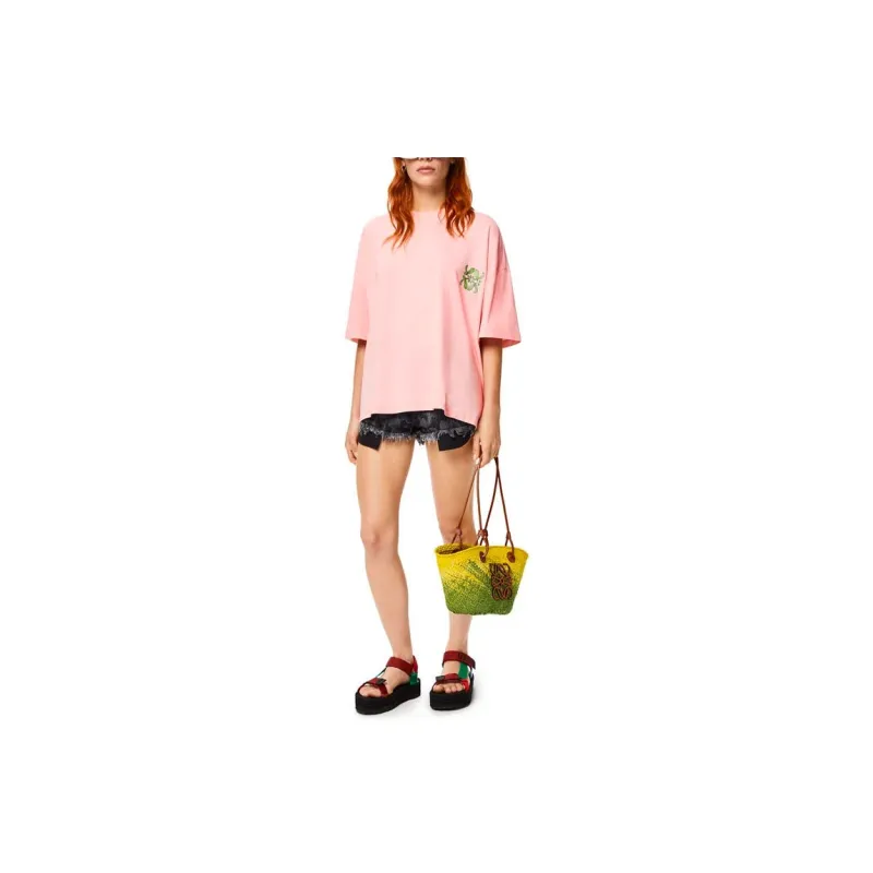 LOEWE T-Shirts Women's Pink-1