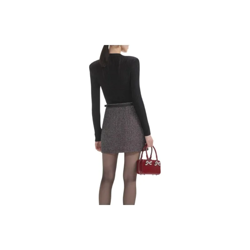 Self portrait Knitwear Women's Classic Black-2