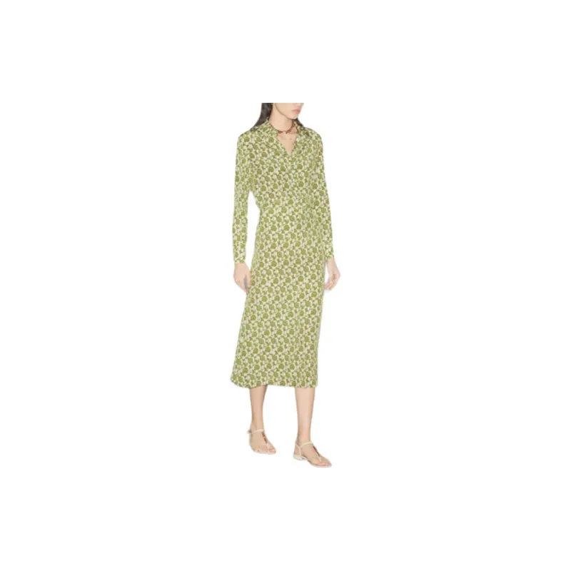 GUCCI Shirts Women's Green-1