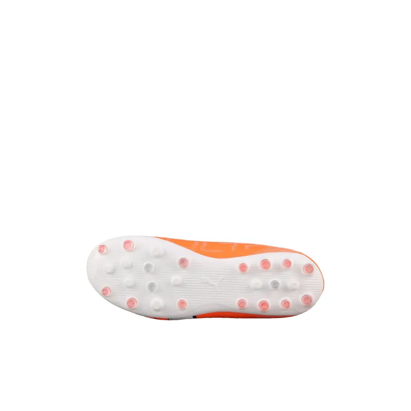 PUMA Ultra Play Abrasion Resistant Low Top Kids' Soccer Shoes Orange Kids'-4
