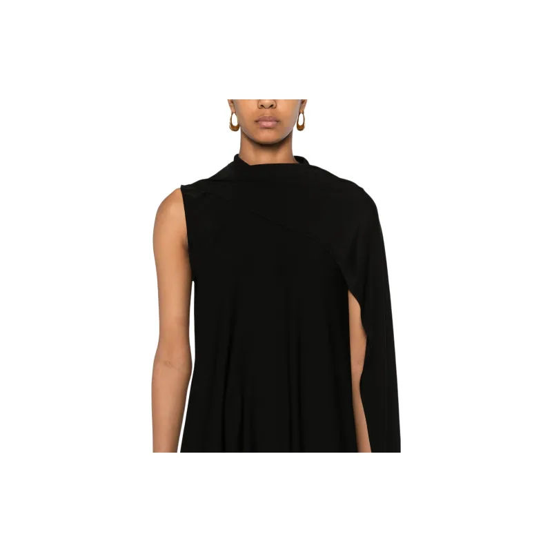 Magda Butrym Draped-detail Mini Dress-4