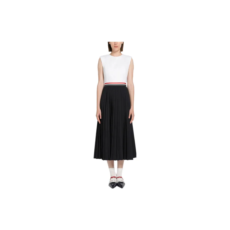THOM BROWNE Sleeveless Dresses Women's Dark Gray-1