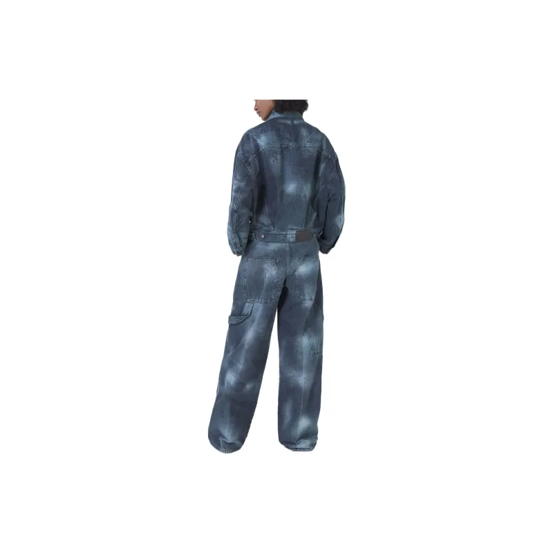 Stella McCartney Tie Dye Oversized Denim Jacket-2