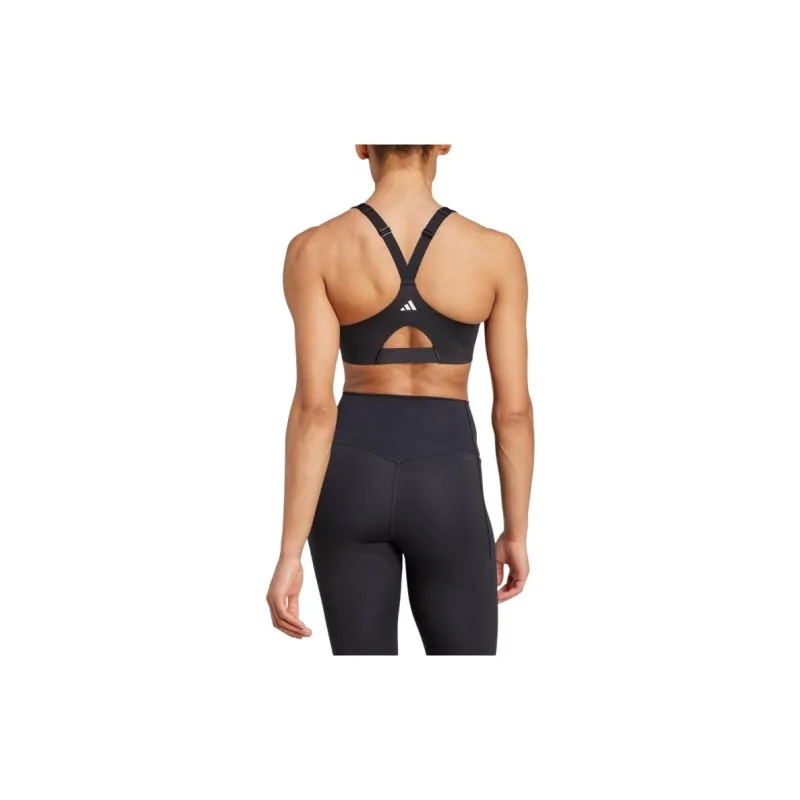 Adidas Free Shipping With AdiClub Tlrd Impact Luxe High Support Zip Bra-2