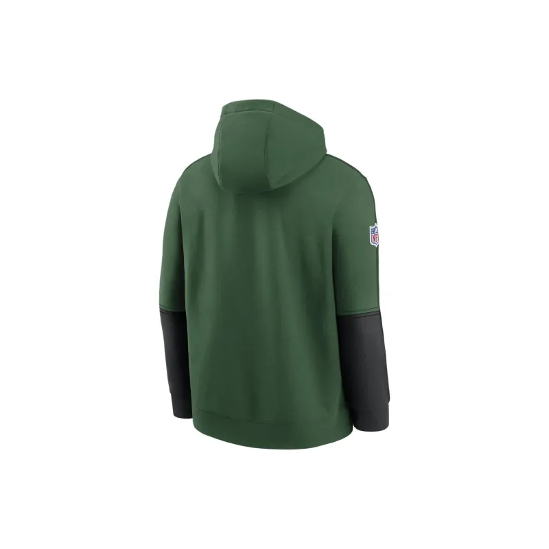 Nike New York Jets Logo Team Issue Club Men's Nike Nfl Pullover Hoodie-1