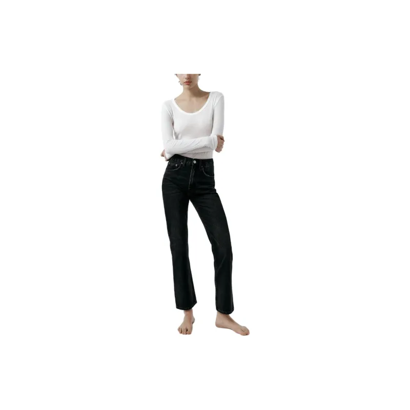 ZARA Jeans Women's Black-2